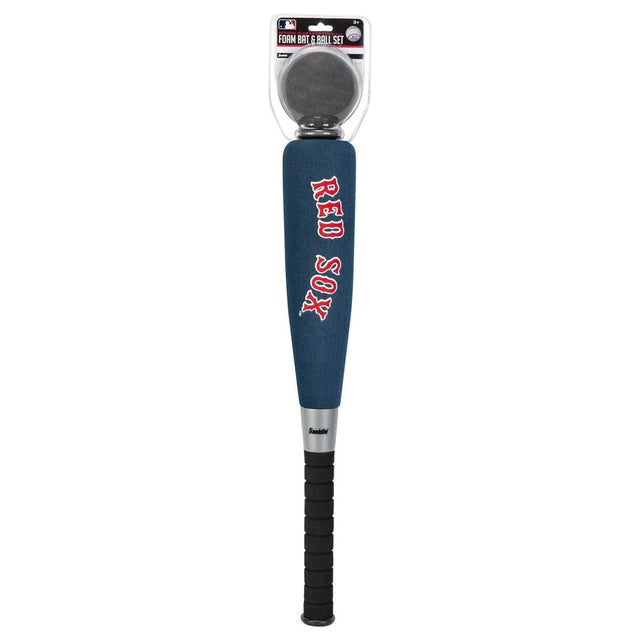 MLB Team Jumbo Foam Bat & Ball Set | Red Sox features a 21" foam bat with Red Sox logo and a soft foam ball.
