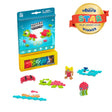 Plus Plus Activity Pad | Ocean with 125 pieces for creating 2D and 3D ocean-themed designs like turtles and whales.