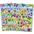 Butterfly Puffy Stickers featuring colorful assorted butterfly and ladybug designs to decorate notes, planners, and more.