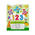 Color-In' Book My First 123 with cute animals and shapes for toddlers to learn numbers and coloring fun.