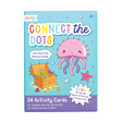 Activity Cards Connect Dots with 24 fun connect-the-dots trails and extra tic tac toe games for kids 4 and up.