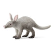 Aardvark figurine with long ears and snout, standing on four legs, detailed texture, 2.8 x 0.8 x 1.0 inch.
