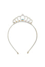 Rhinestone Tiara Headband with sparkling gems, perfect for princesses and special occasions.