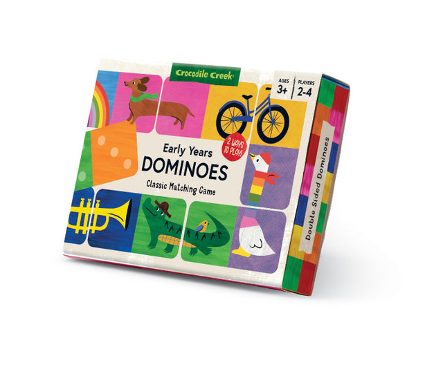 Early Years Dominoes classic matching game box with colorful animal and object illustrations for kids ages 3+
