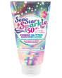 Sea Star Sparkle Cosmic Marshmallow Bio Glitter Sunscreen SPF 50 with eco-friendly glitter and broad spectrum protection.