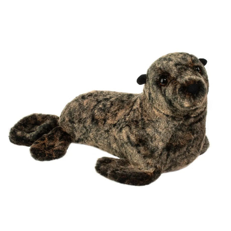 Sea Lion DLux Buoy plush toy showing a lifelike sea lion with soft fur and a curious expression.