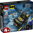 Super Heroes DC Batman & Batmobile vs Mr. Freeze LEGO set with minifigures and buildable Batmobile for ages 4+