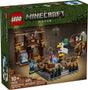 LEGO Minecraft Woodland Mansion Fighting Ring with characters Steve, Garrett, Henry, baby zombie, and posable great hog.
