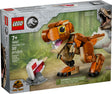 LEGO Jurassic World Little Eatie: T. rex building kit with movable limbs and interactive chomping jaw for kids 7+