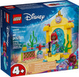 LEGO Disney Princess Ariel's Music Stage building toy with Ariel mini-doll, stage, and musical accessories for kids 4+