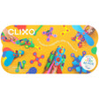 Clixo | Rainbow Pack with 42 colorful magnetic pieces for creative, safe STEAM play for kids ages 4 and up.
