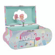 Jewelry Box | Fantasy Cloud with unicorns, flamingos, mermaids, music, and a dancing mermaid inside.