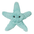 Starfish Angie plush toy in soft teal with bright eyes and smiling face, perfect for cuddling and play.