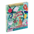 Learn to Draw | Jungle activity book with colorful animal illustrations and spiral binding, perfect for young artists aged 3 and up.