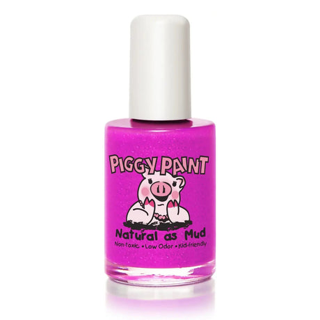 Nail Polish Fairy Berry in vibrant pink bottle, water-based, non-toxic, cruelty-free, and kid-friendly nail polish.