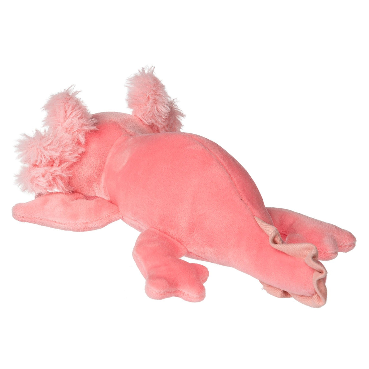Smootheez Axolotl Bubbles plush toy with soft velour fabric and embroidered details, perfect for squishable, squeezable fun.