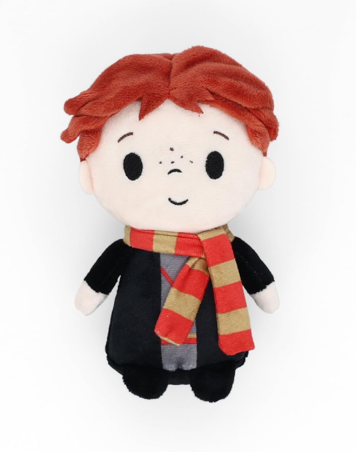 Harry Potter | Ron plush stuffed toy with red hair and striped scarf, soft and perfect for kids’ playtime.