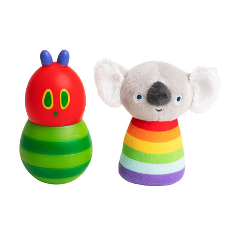 Eric Carle | Shake & Rattle Set with colorful Hungry Caterpillar and soft Koala baby toys for ages 0+