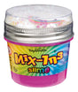 Mix-Ins Slime in a resealable jar with colorful slime and white rainbow dot mix-ins, perfect for ages 5 and up.