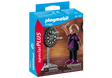 Special Plus | Darts Player featuring a Playmobil figure aiming darts at a detailed dartboard toy set.