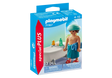 Special Plus | Man w/Bathtub toy figure with towel, slippers, and bathtub for relaxing playtime ages 4 to 10.