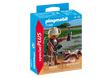 PLAYMOBIL Special Plus | Researcher w/Alligator set with explorer figure and young alligator in natural wetlands.