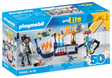 My Life | Researchers with Robots PLAYMOBIL set with figures, robots, drone, and science lab accessories in gift packaging.