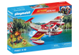 Action Heroes | Firefighting Seaplane toy with water-dropping function and pilot figure for imaginative rescue missions.