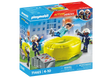 City Action | Firefighter with Air Pillow set featuring firefighters rescuing with an inflatable air cushion toy.