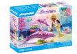 Princess Magic | Mermaid with Dolphins playset featuring mermaid, dolphin mother, baby dolphin, and underwater accessories.