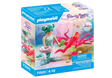 Princess Magic | Mermaid with Octopus playset featuring color-changing octopus and mermaid figure with accessories.