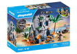 Pirates | Skull Island playset with Skull Island, pirate figures, treasure chest, cannons, and palm tree for ages 4 to 10.