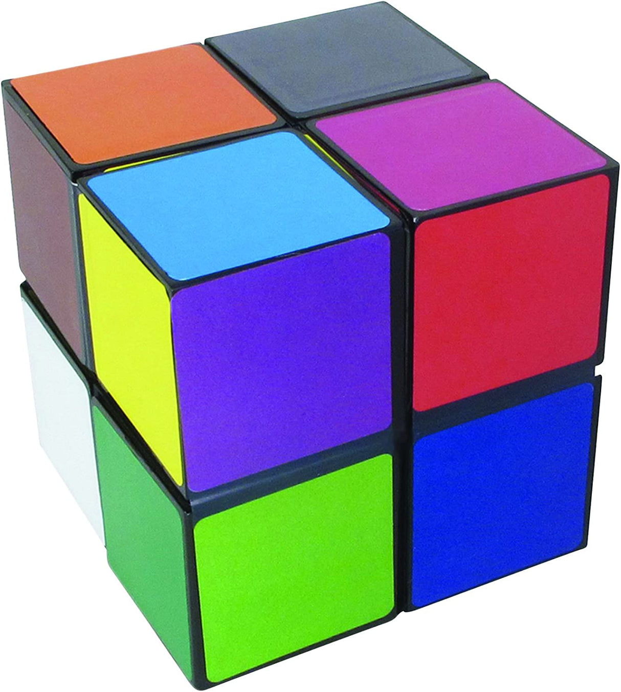 Starcube Original colorful transforming geometric puzzle cube with multiple vibrant square faces for brainteaser fun.