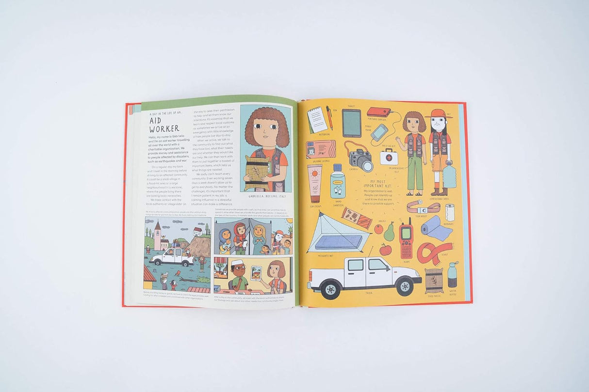 Life Savers shows emergency workers and their essential equipment in a colorful, engaging children's book.