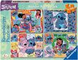 100pc Stitch Puzzles featuring colorful Lilo & Stitch scenes for kids ages 5+ with fun and relaxing puzzle pieces.