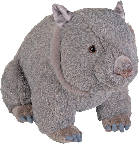 Wombat plush from Artist Collection by Wild Republic, soft and detailed Australian native marsupial toy.