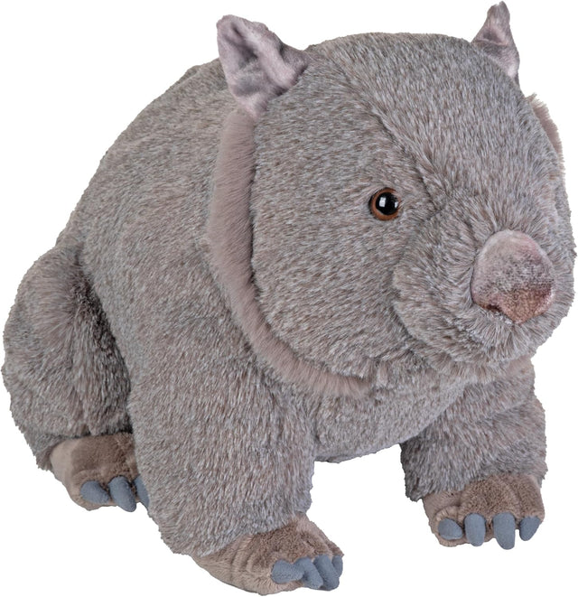 Wombat plush from Artist Collection by Wild Republic, soft and detailed Australian native marsupial toy.