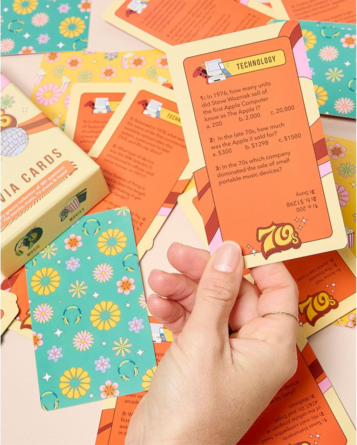 Trivia Card Game | 70's