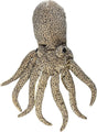 Cuttlefish Puppet with movable tentacles in realistic fabric, detailed 20-inch soft toy for ages 3 and up.