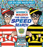 Where's Waldo? Great Speed Search book cover showing Waldo and a rival with a stopwatch background.