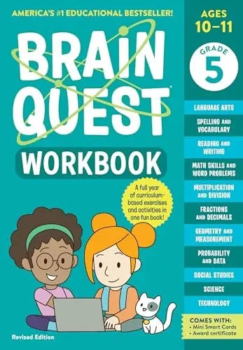 Brain Quest Workbook Grade 5