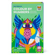 Color by Number | The Tropics set featuring a colorful tropical parrot ready to be colored by numbers.