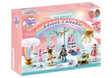 PLAYMOBIL Advent Calendar Christmas Under the Rainbow with princesses, Pegasus, Christmas tree, and festive accessories.