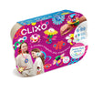 Clixo | Jewelry Pack magnetic flexible pieces for creative kids with flowers, prisms, and charms in eco-friendly packaging.