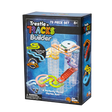 Trestle Tracks Builder Set featuring stacking cubes and colorful tracks for creative marble runs, suitable for ages 8 and up.
