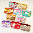 Fast Food Coin Pouch in assorted fast food designs, small zippered pouch perfect for coins and small treasures.