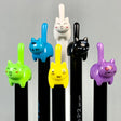 Cat Tail Gel Pen with colorful cat-shaped tail retractable gel ink pens in assorted colors for smooth writing.