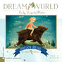 20pc Mini Dream Bear Puzzle featuring a child riding a bear under stars, made in USA, 9x6 inches, linen finish.