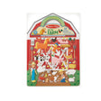 Puffy Sticker Play Set Farm with 52 reusable farm animal and farmer stickers for creative storytelling and play.