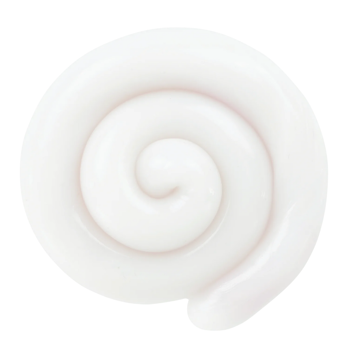 Super Color Change Rainbow Reveal Thinking Putty shown as a smooth, white spiral swirl ready for color transformation effects.